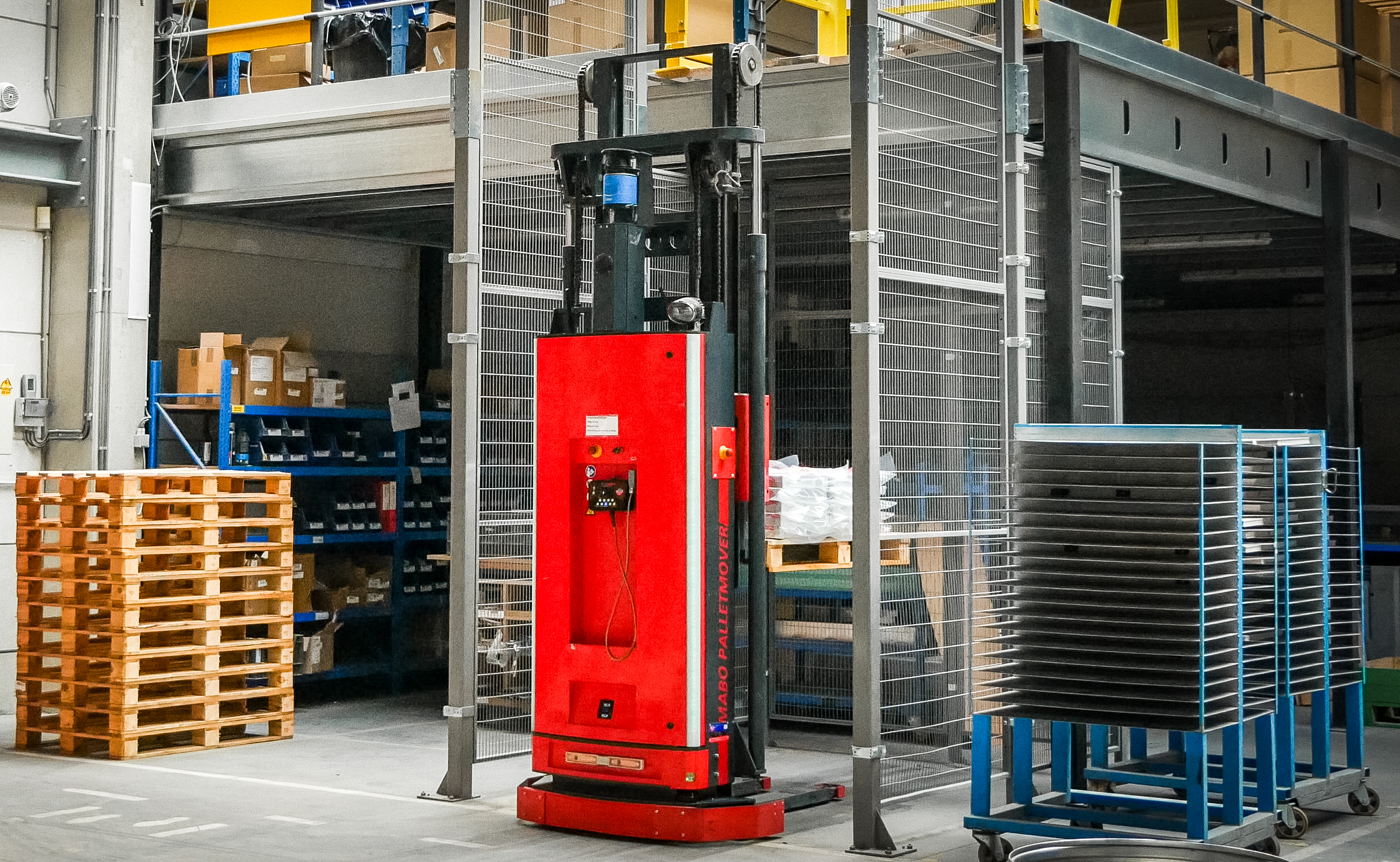 Palletmover Stacker AGV automated guided vehicle